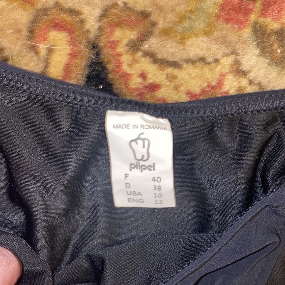 New Pilpel Bikini Swimsuit! Bonus Swim Skirt - Picture 5 of 8